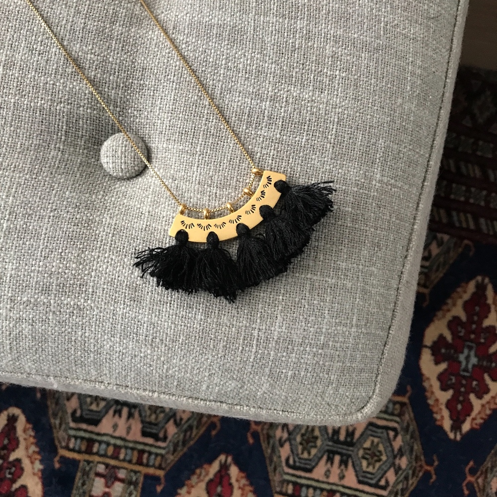 Madewell Supernova Tassel Necklace